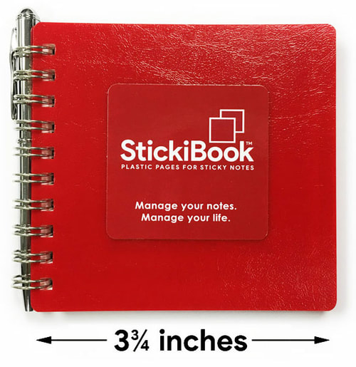 sticky note book